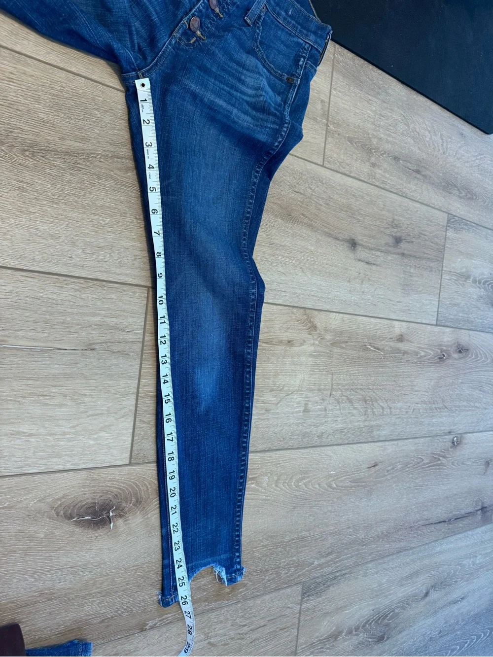 MADEWELL 10” HIGH RISER SKINNY SKINNY JEANS SIZE 25S